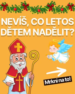 🎁 Nevíš, co letos dětem nadělit na Mikuláše? ✨ Už žádné běhání po obchodech ani stres na poslední chvíli. 🛍️ Na jednom...