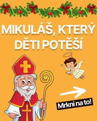 Mikuláš, na který se děti opravdu těší! 🎅 Ať máš doma malou holčičku, kluka nebo rovnou celou partu – u nás najdeš hotové...