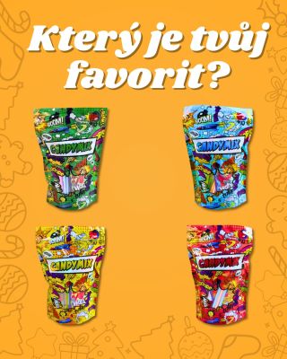 Seznam se s naší barevnou partou Candymixů! 👋🌈 Uvnitř na děti čeká exploze chutí, která jim vykouzlí ten nejšťastnější...